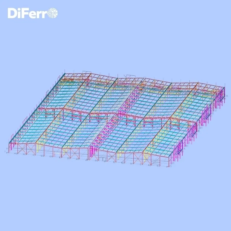 В Узбекистане начался монтаж зданий крупного производственно-распределительного комплекса на основе металлоконструкций DiFerro В Узбекистане начался монтаж зданий крупного производственно-распределительного комплекса на основе металлоконструкций DiFerro